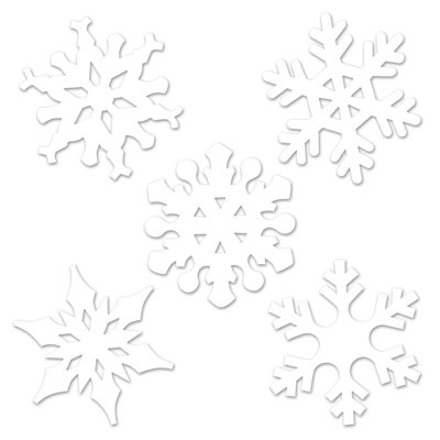 Christmas Mini Snowflake Cutouts