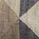 Tapis géométrique brun / beige tissé à la main Vasta