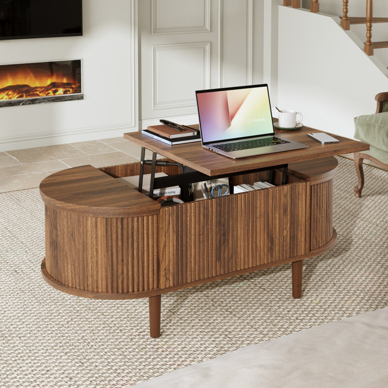 Coffee Table, Walnut, Walnut, Walnut