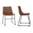 Davey Faux Leather Upholstered Side Chair-1685755188