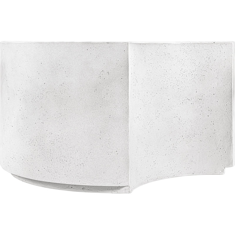 Table basse d'intérieur et d'extérieur en béton Imperia