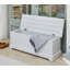 Janetzi Solid Wood Storage Bench