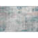 Premium Machine Washable Prisco Teal Rug