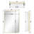Aluminum Medicine Cabinet with Mirror-1832857807-1832857806