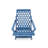 Aspen Recycled HDPE Folding Outdoor Lounge Chair-251920442