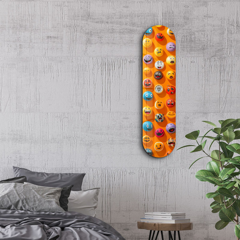 Peinture décorative en verre trempé