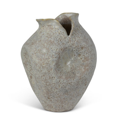 Vase Reef, beige pierre