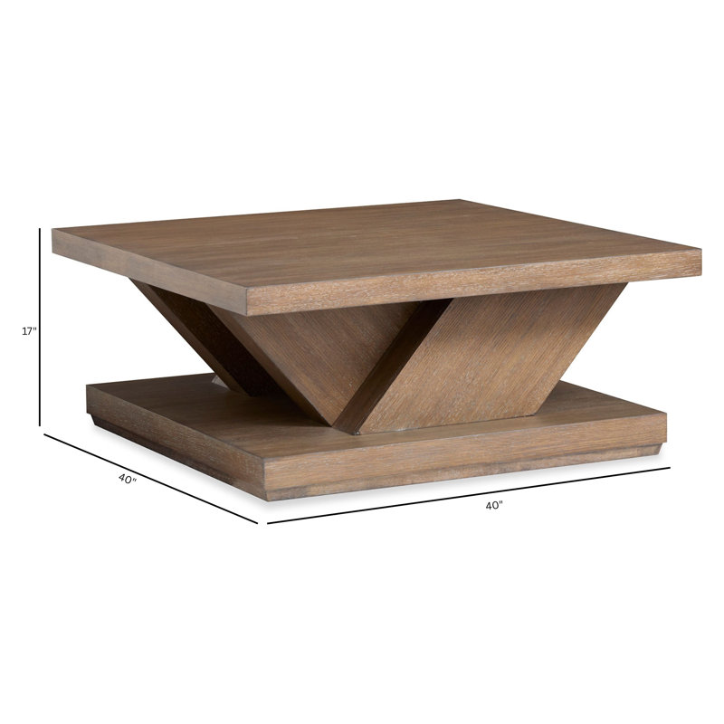 Table carrée avec table de bout, 2 pièces: table basse, table de bout