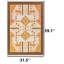 Tapis tissé Orange Retro Orange Burst