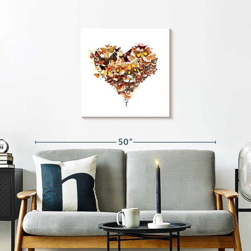 Hardie Fluttering Butterfly Heart
