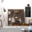 134cm H x 134cm W Geometric Bookcase-398684332