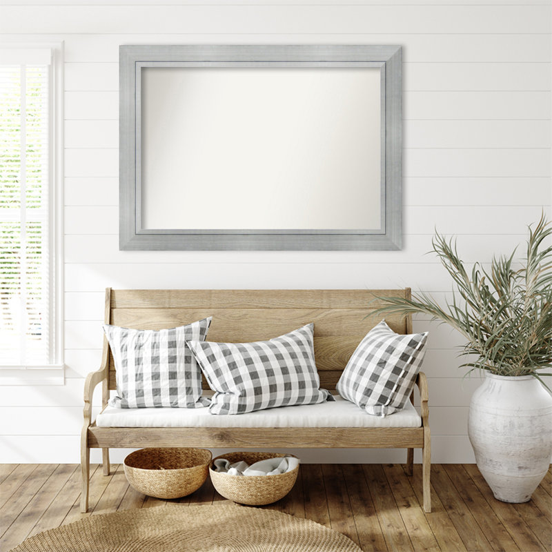 Yousef Solid Wood Wall Mirror, Rectangle, 37.25" x 51.25"