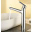 Robinet de salle de bain à poignée simple en laiton-128221803