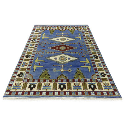 Kariss Performance Wool Geometric Rug