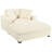 Mirod 53.5''*70.9'' Oversized Chaise, Lounge Chair - Classic Design, Soft Fabric, Easy Assembly, Durable Frame With Solid Wood Legs-1852967932