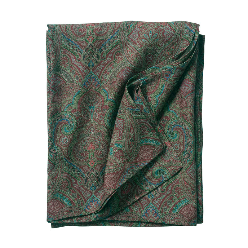 Paisley 60" x 120" Tablecloth, Evergreen