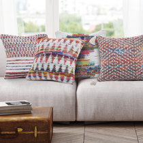 WILDIVORY Decorative Throw Pillow Covers for Couch, Boho Pillow