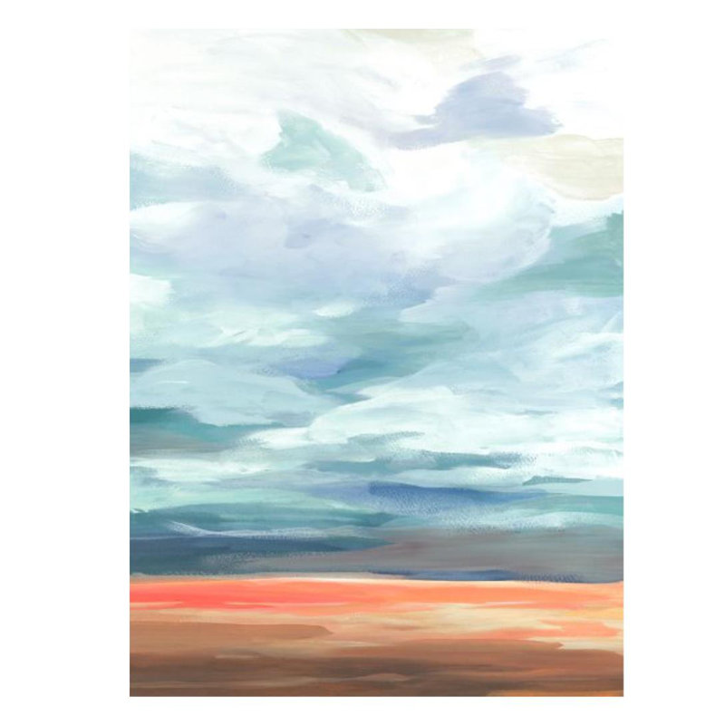 «Crossing the Field» par Sara Brown, impression sur toile tendue, H 54 po x l 40 po x P 1,5 po, Extérieur