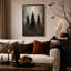 «Three Witches in Misty Autumn Forest», art mural sur toile-174766280