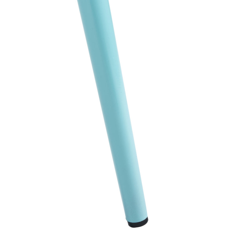Chaise de patio empilable Davion, Bleu pastel