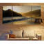 Coucher de soleil à Big Sur - image multi-pièces sur toile-23818281