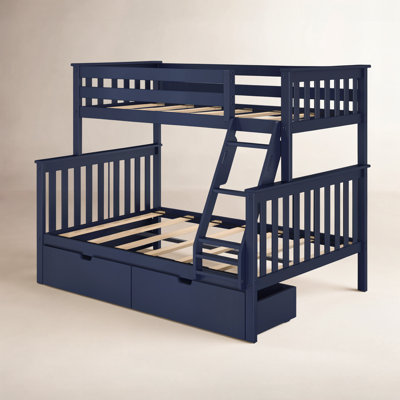 Bolles Kids Bunk Bed with Drawers