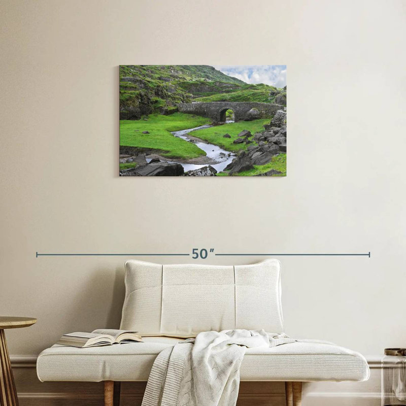 Lilie Stone Bridge sur Dunloe River, H 20 po x l 30 po