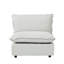 Chaise sans accoudoirs en lin Gracey-1529123143