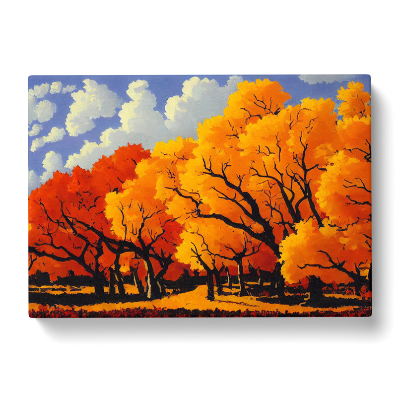 The Autumn Forest - Wrapped Canvas, 50cm H x 76cm W x 3cm D