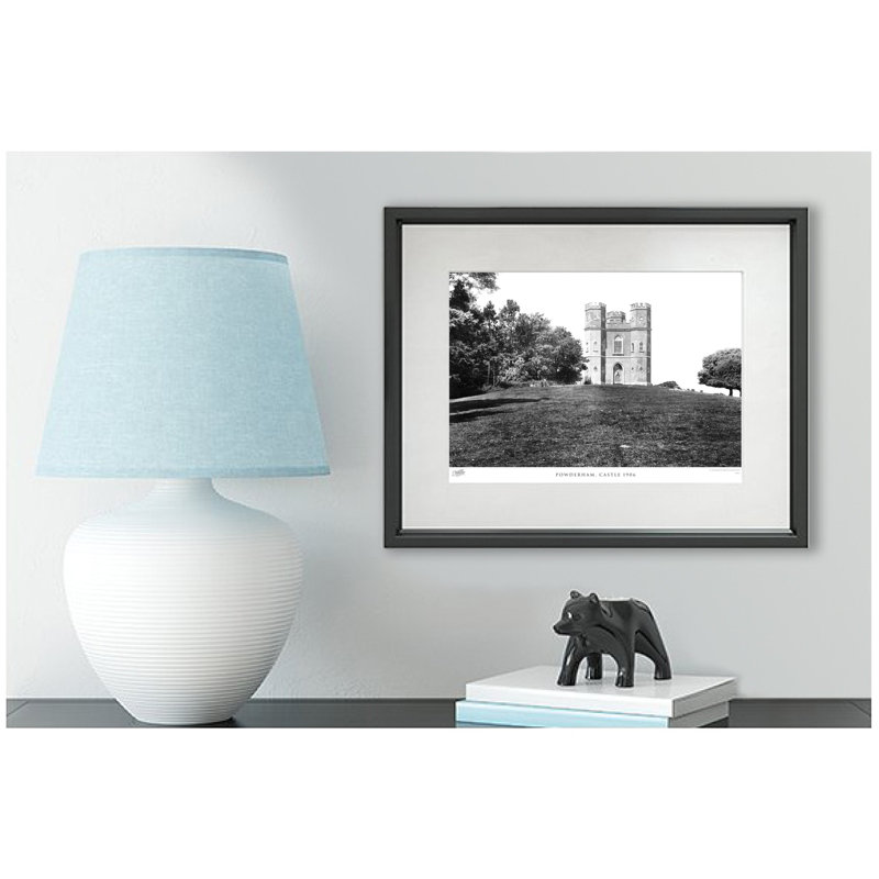 Powderham, Castle 1906 by Francis Frith - Single Picture Frame Print, 28cm H x 36cm W x 2.3cm D