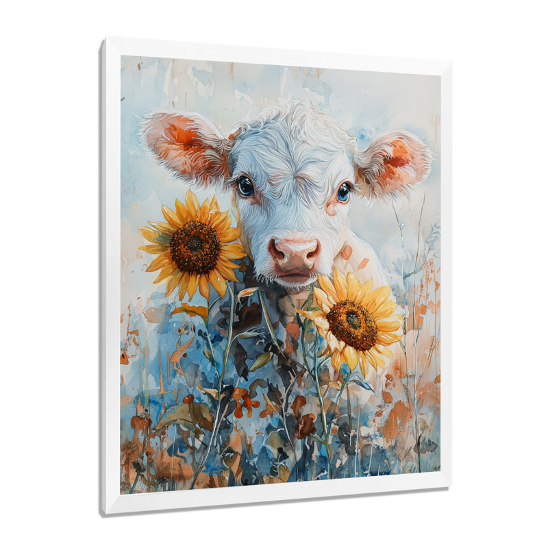 Doerschuk - animaux, art mural, Reproduction encadrée d'une seule photo, Blanc, H 20 po x l 12 po