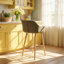 Tabouret de bar rembourré COOLMORE l 20,08 po x P 21,65 po x H 40,94 po (ensemble de 2)