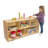5 Compartment Manufactured Wood Shelving Unit