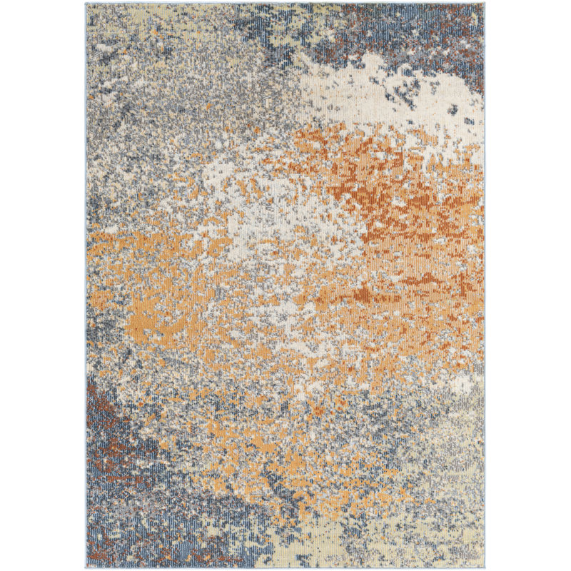 Almonte Abstract Indoor Rug, Rectangle 5' x 7'