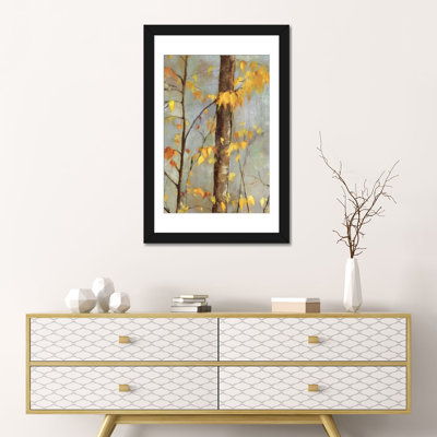 « golden branches ii », impression sur toile
