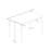 Kobe Modern Dining Table – Brown