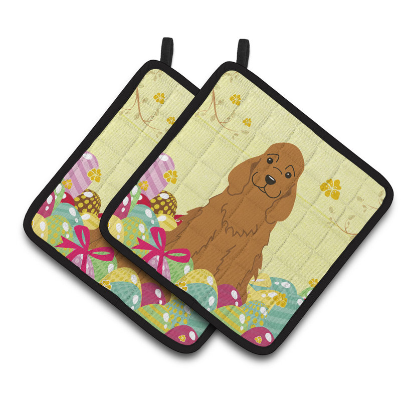Caroline's Treasures Polyester Potholder, Brown