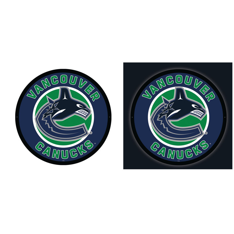 Enseigne murale 23 po NHL, NHL Vancouver Canucks