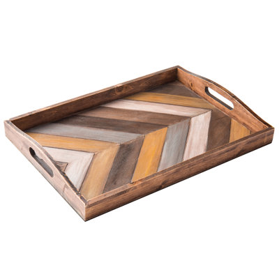 Hollenbeck Solid Wood Tray