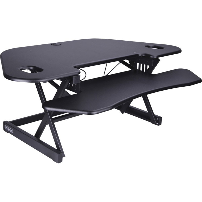 Active Office Adjustable Corner Metal Base Standing Desk Converter