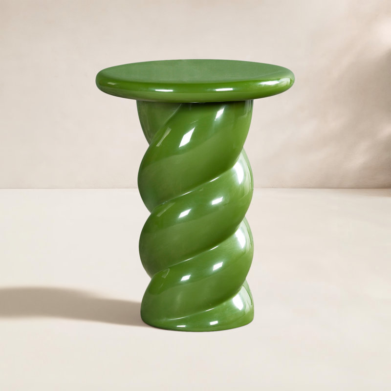 Table d'appoint Noelly, Vert olive