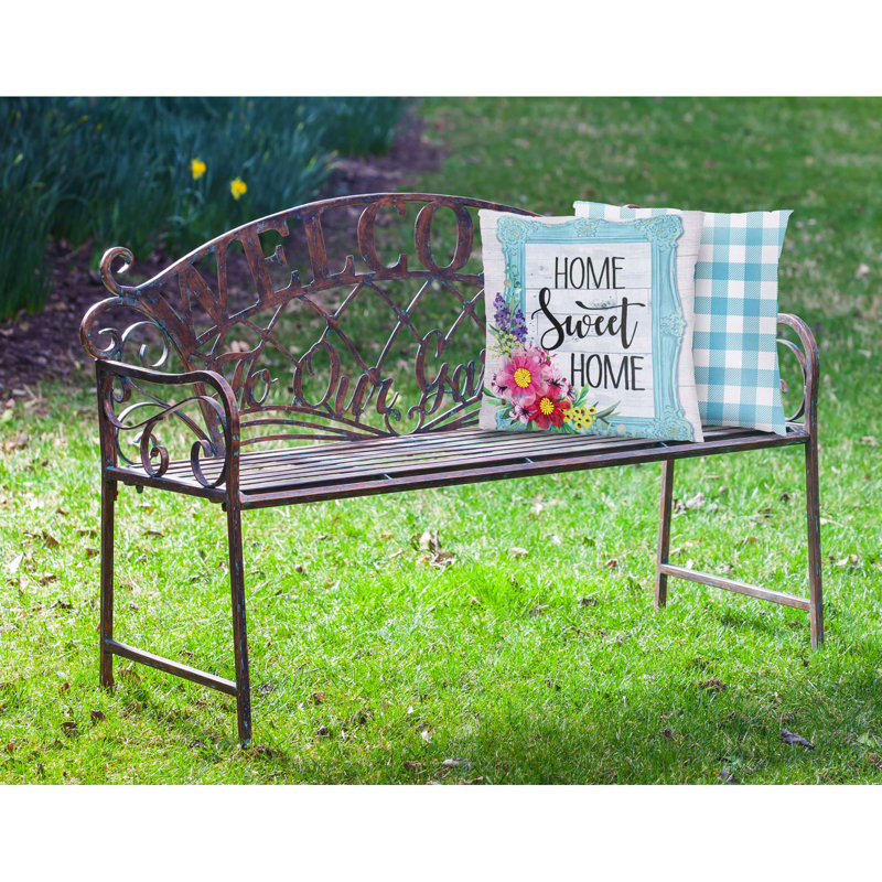 Housse de coussin interchangeable Home Sweet Home