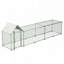 Cage à poulailler avec poulailler 16x3FT-1770921346