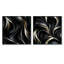 Ensemble de 2 collages carrés abstraits et élégants-101859615-101859614