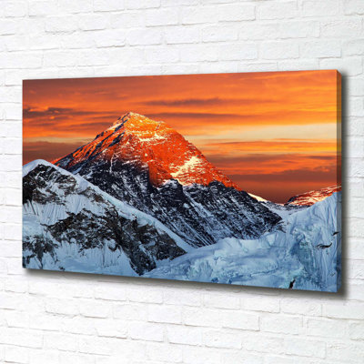 Everest Peak - Wrapped Canvas Print