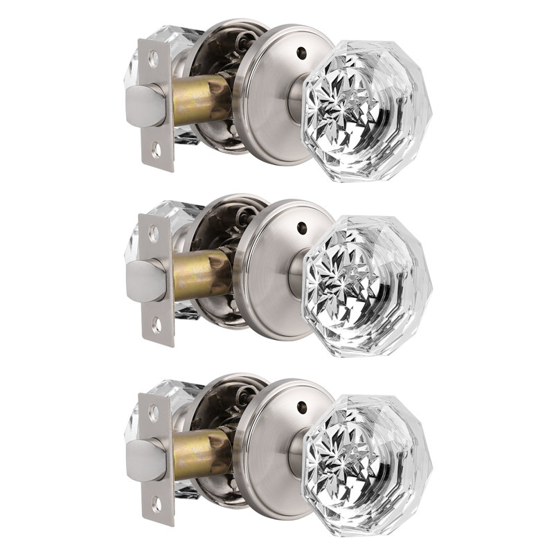 Privacy Door Knob, Satin Nickel