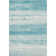 Premium Machine Washable Prisco Teal Rug