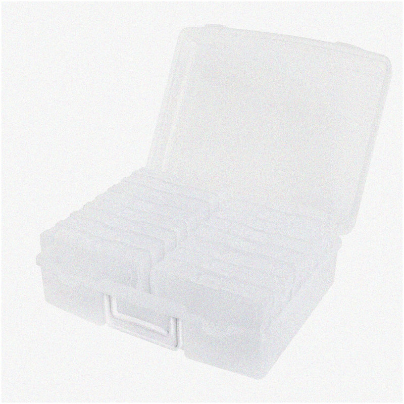 SnapSafe Photo Storage Box, Clear