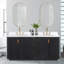 Ensemble de meuble-lavabo double 72 "avec miroir-930512686-930512680-930512681