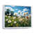 White Floater Framed